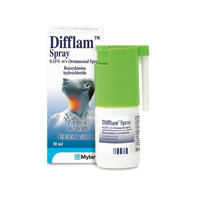 Difflam spray 0.15% w/v x 30ml, , medium