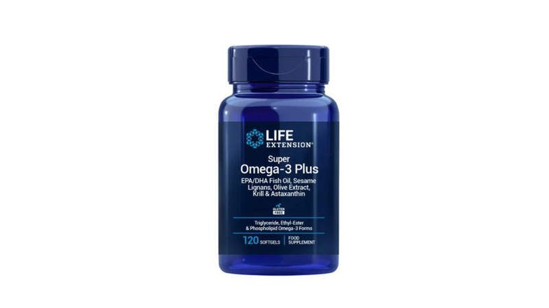 Life extension super omega-3 plus epadha  fish oil sesame lignans olive extract, , medium-null