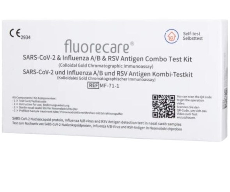 Covid&influenza a/b + rsv test kit (1 piece), , medium image number null