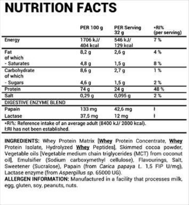 Whey Protein Core Premium-Vanilla 908g, , medium-null