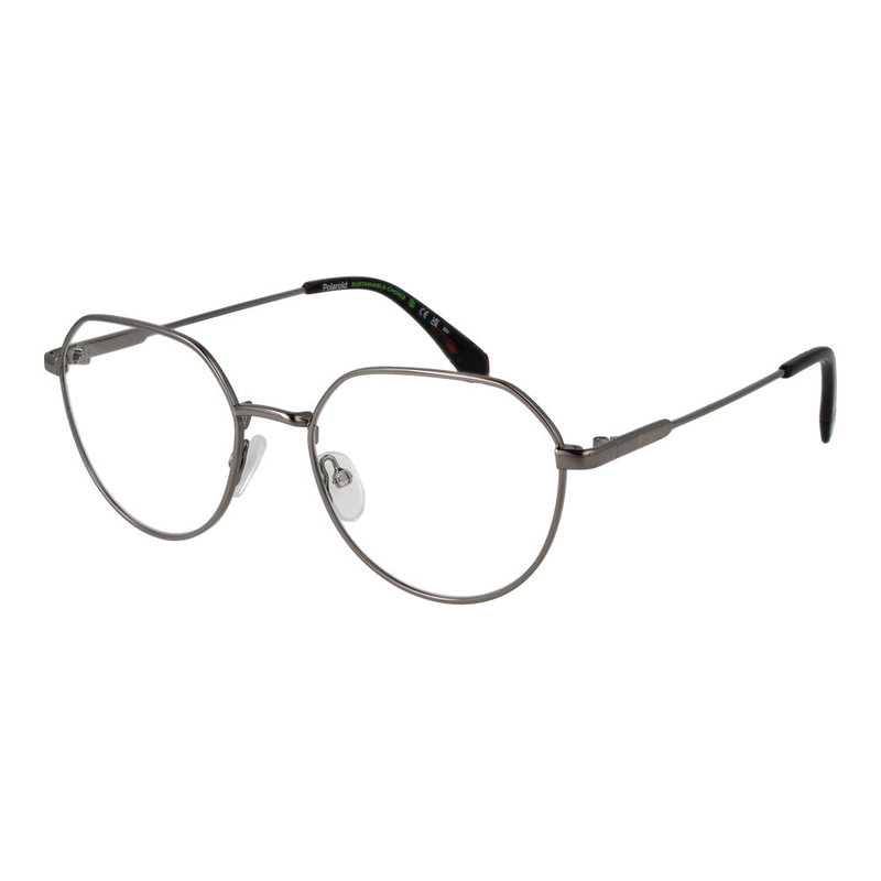 Gray metal glasses (frames)-null