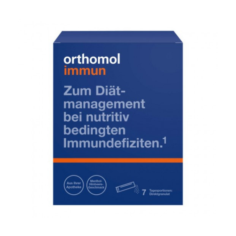 Product image: Orthomol immun granules 7days menthol & strawberry, , medium-null