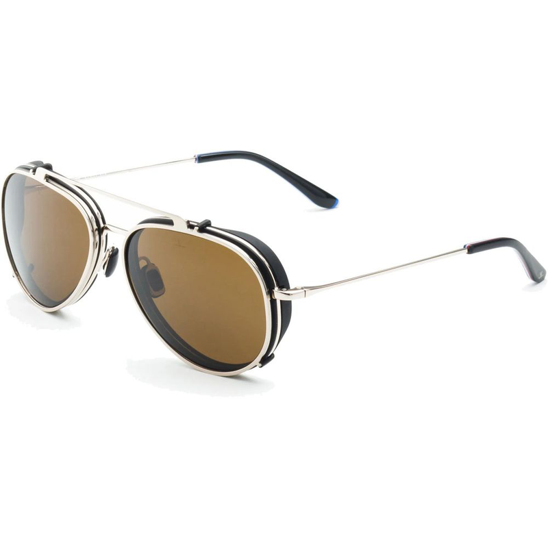 Brown stainless steel glasses (frames)-null
