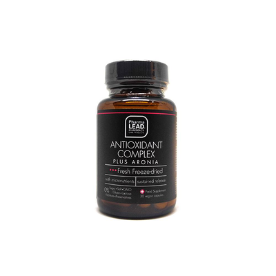 Pharmalead antioxidant complex plus aronia vegan 30 capsules, , medium