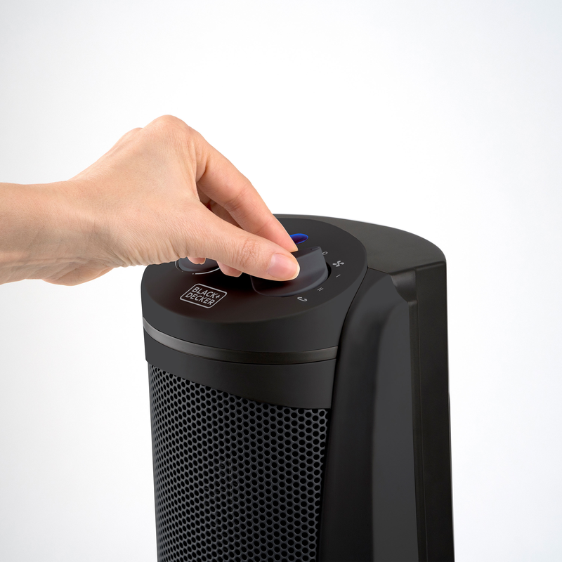 Product image: Black & decker bxsh2002e ceramic fan heater 2000w, , medium-null