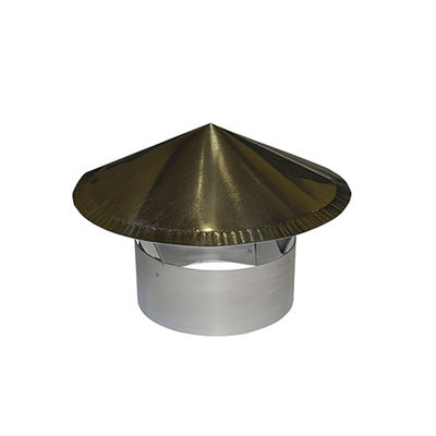 Chimney hat s/s d100mm, , medium
