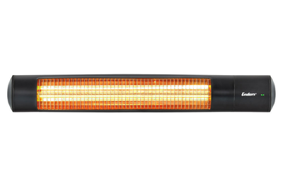 Enders oxeo black wall mounted outdoor heater ip65, 2kw (with remote control)