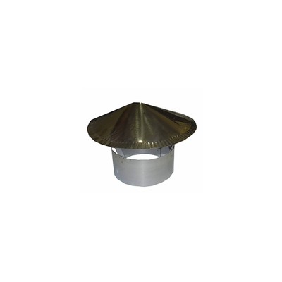 Chimney hat s/s d180mm