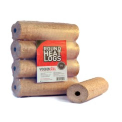 Birch briquettes round 8kg, , medium