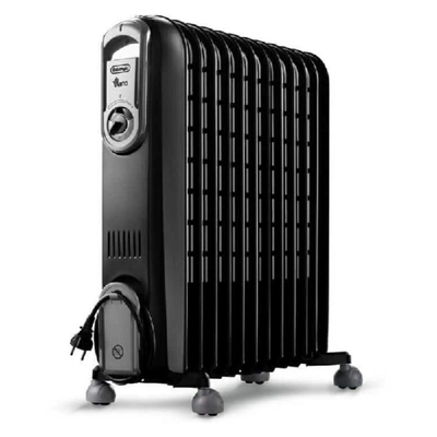 Delonghi oil radiator 2500w - black, , medium