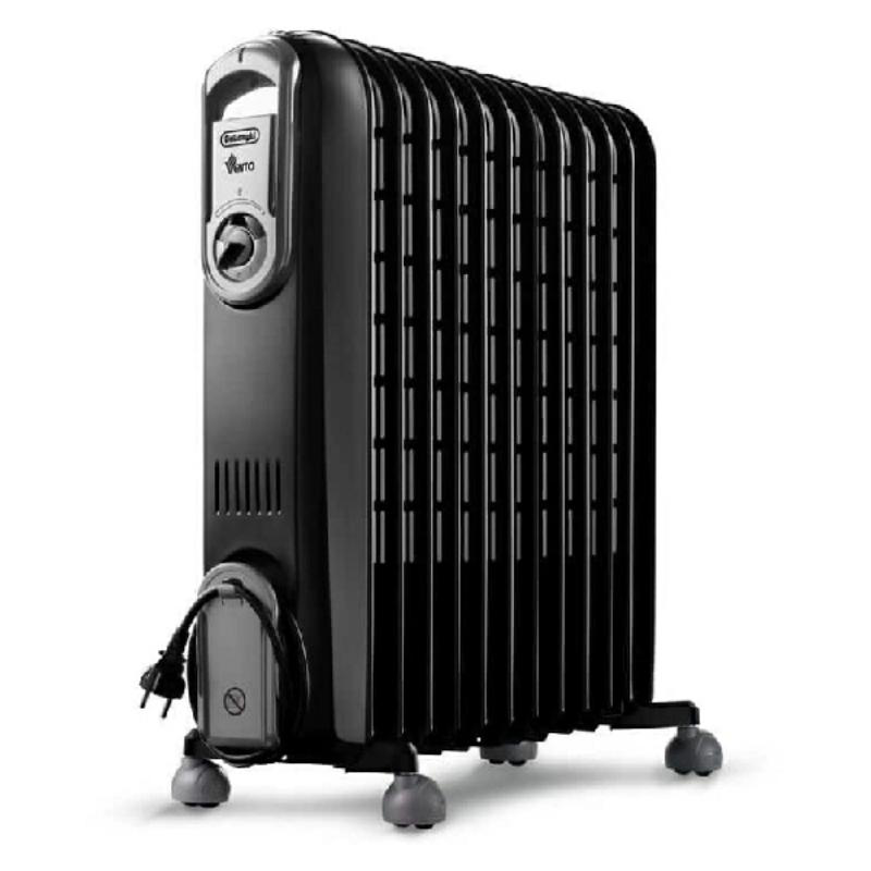 Delonghi oil radiator 2500w - black, , medium-null