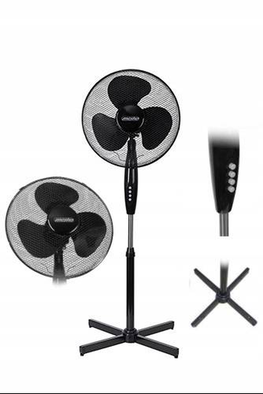 Mesko stand fan 40cm 45w ms7311, , medium-null