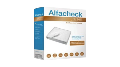 Km-alfacheck thermal electric blanket 150x80cm, , medium