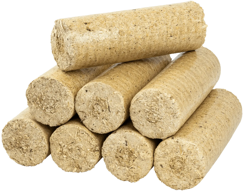 Biomac cylindrical wood briquettes 2.5kg, , medium-null