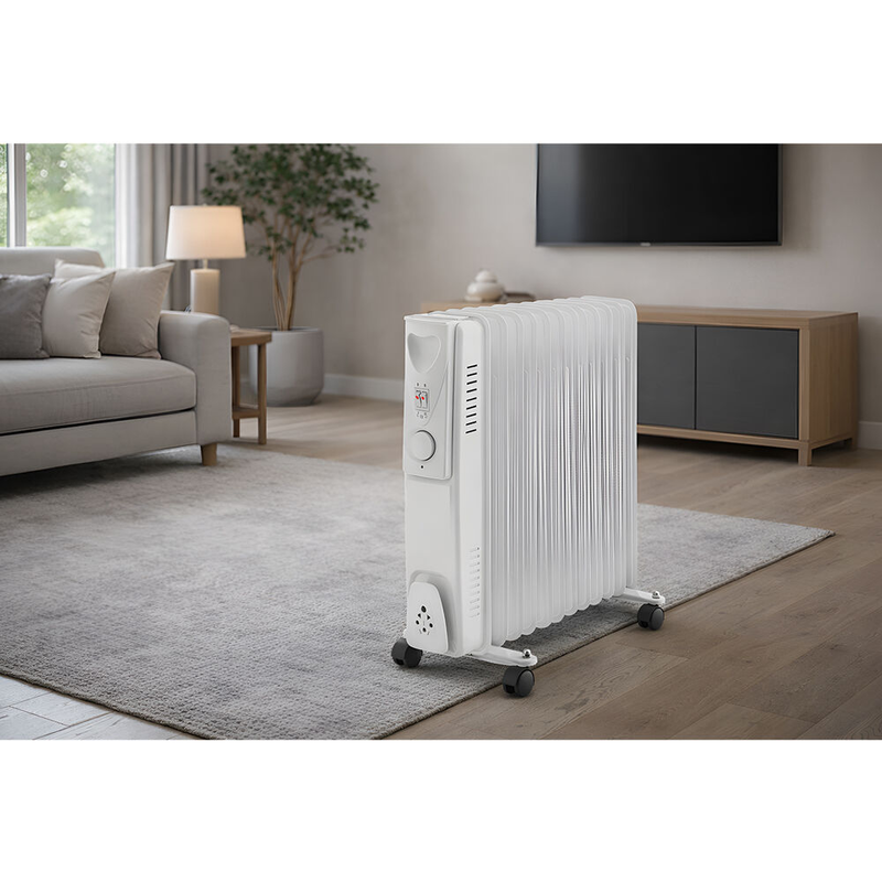 Oil eurolamp radiator 11 ribs 2500w-null