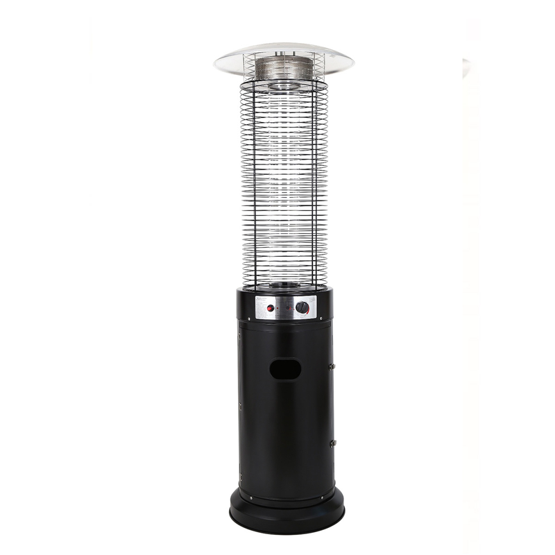 L. H. Garden outdoor gas heaters circular 1.8m 13kw black, , medium-null