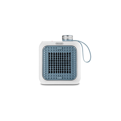 Delonghi ceramic Air heater 360w white-blue hfx10b03.lb capsule desk