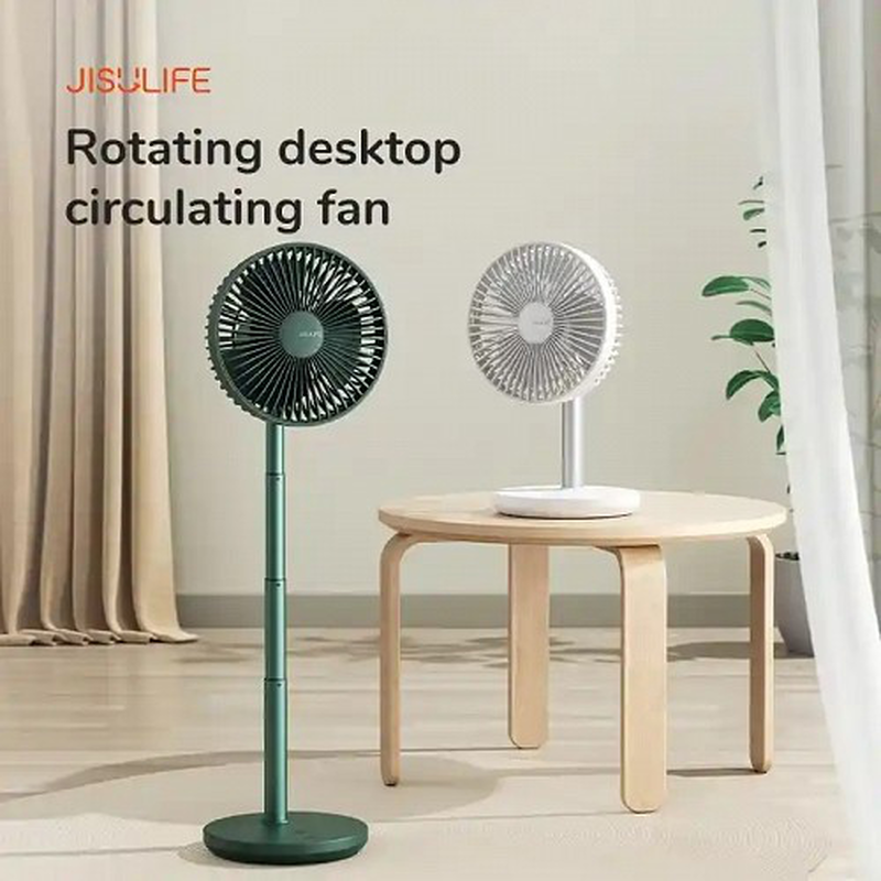 Jisulife extendable rotating desktop fan fa13p green, , medium-null