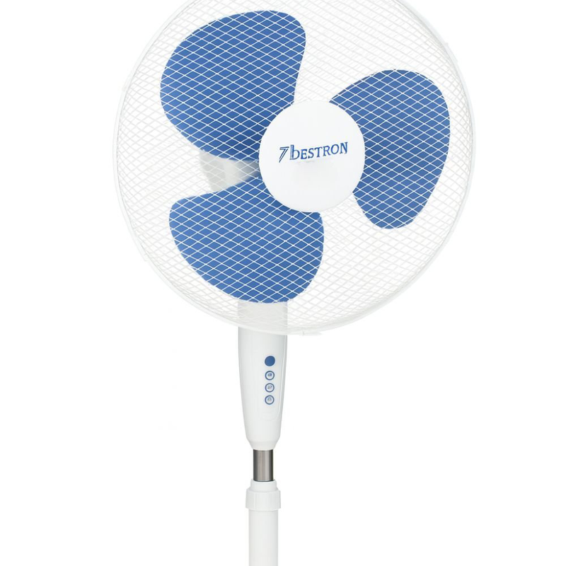 Product image: Bestron επιδαπέδιος ανεμιστήρας 500w μεγάλης απόδοσης με ρύθμιση ύψους, 4 ταχύτητες & λειτουργία ταλάντωσης, , medium-null