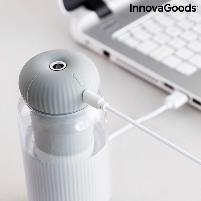 Product image: Innovagoods v0103247 υγραντήρας υπερήχων και διαχυτής αρώματος με led φωτισμό stearal, , medium-null