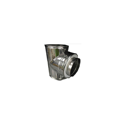 Fireplace taf insulated s/s d130mm, , medium