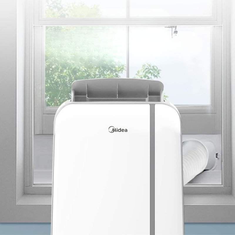 Midea φορητό κλιματιστικό 3500w με hepa φίλτρο, 3 ταχύτητες & τηλεχειριστήριο (mppdb-13crn7-qb6), , medium-null