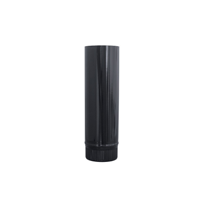 Fireplace pipe black d 150 100 cm