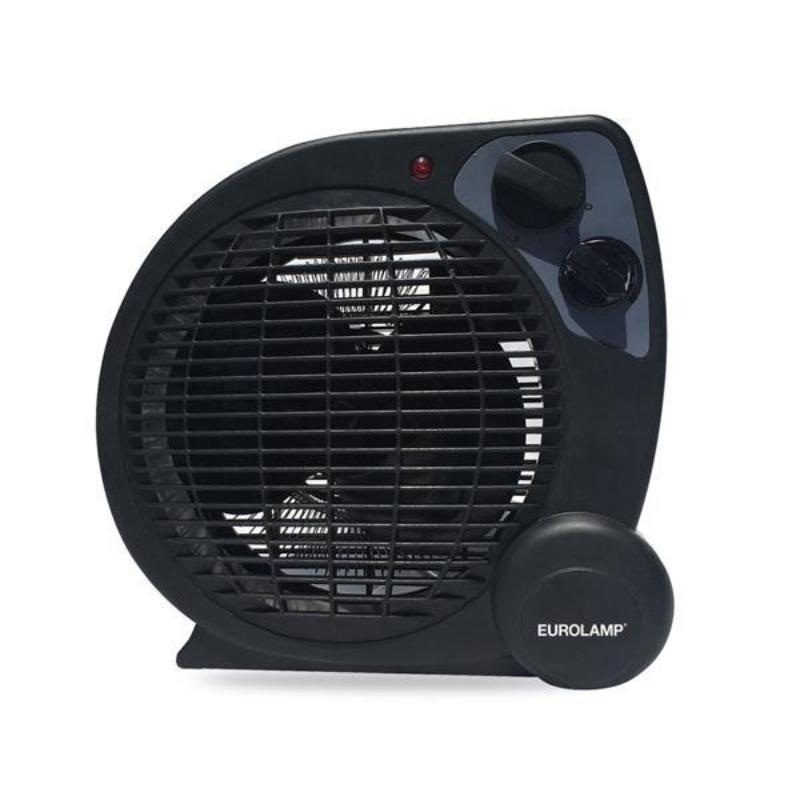 Eurolamp fan heater 2kw - black, , medium image number null