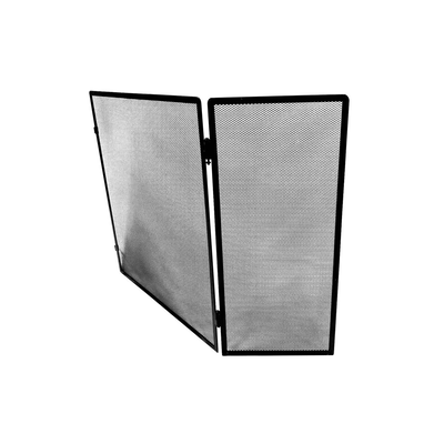 Bormann fireplace cover double screen 50x115 (80 + 35) black, , medium