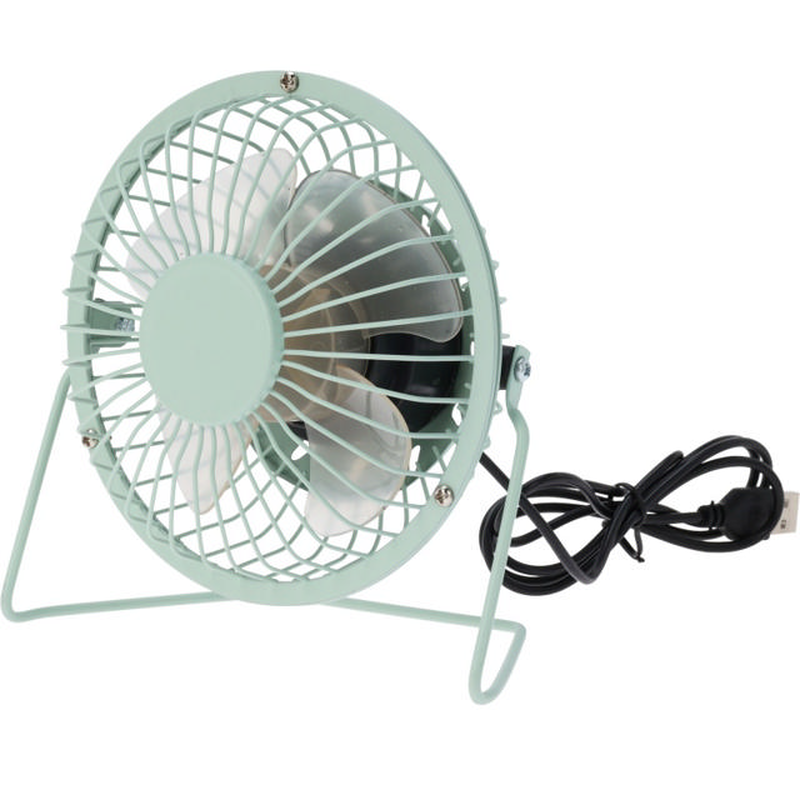 USB metal fan 15cm - assorted colors, , medium-null
