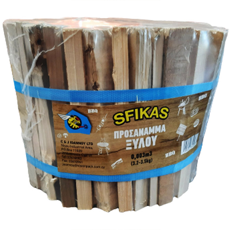 Wood fire in shrink film, , medium-null