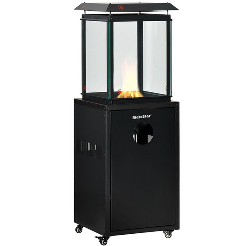 Matestar patio heater flame gas with glass mat-1201, , medium-null