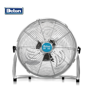 Deton industrial floor fan 18″ chrome plate 45w fe4-45, Silver, medium