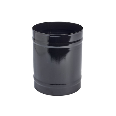 Fireplace union black 120 x 15 cm female - female