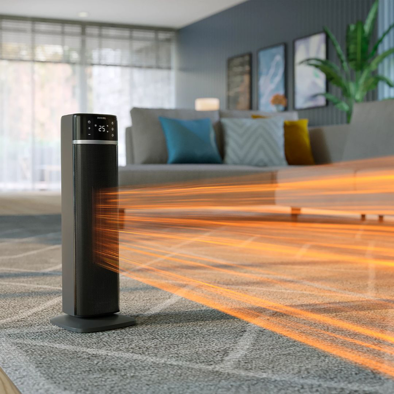 Product image: Philips series 5000 smart κεραμικό αερόθερμο πύργος 2000w με τεχνολογία eco ai & έξυπνο έλεγχο μέσω Wi-Fi cx5120/11, , medium-null