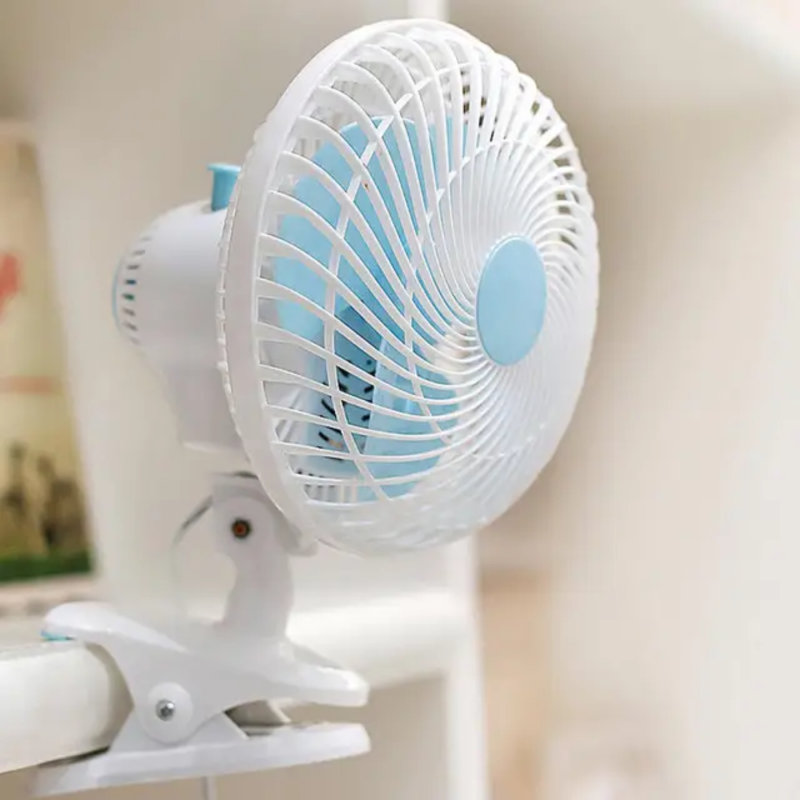 Product image: Ηλεκτρικός περιστρεφόμενος ανεμιστήρας με κλιπ στήριξης 180mm.-null