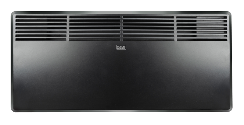 Black & decker bxcsh1800e wall panel heater 1800w black, , medium-null