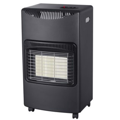 L.h home gas heater da-201, Black, medium