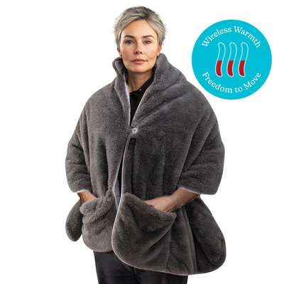 Homedics electric heating blanket & soft shawl hcm-swl100, , medium