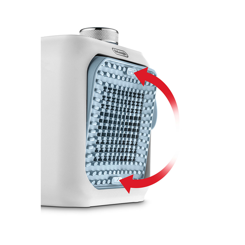 Delonghi ceramic Air heater 360w white-blue hfx10b03.lb capsule desk, , medium image number null