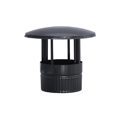 Fireplace hat black d175, , medium