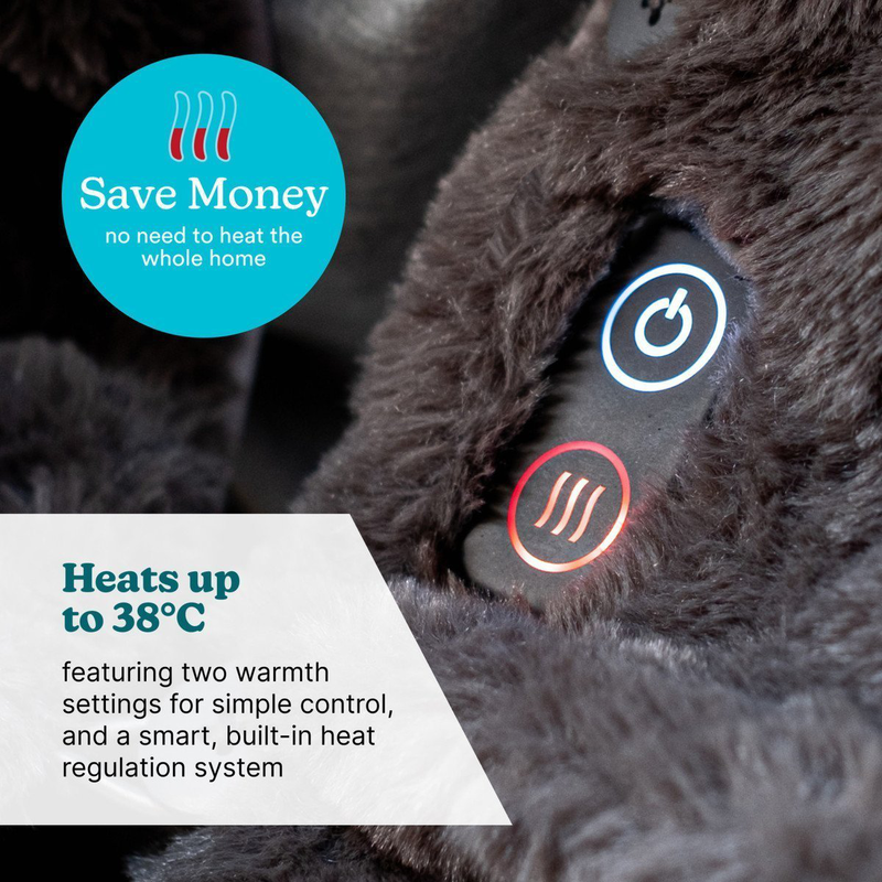 Homedics electric heating blanket & soft shawl hcm-swl100, , medium-null
