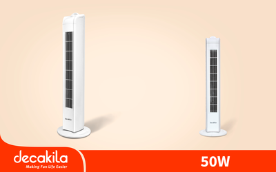 Tower fan 50w decakila, , medium