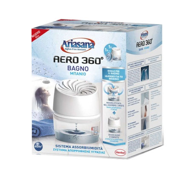 Ariasana aero moisture absorption system for bathroom & spare part 450gr, , medium