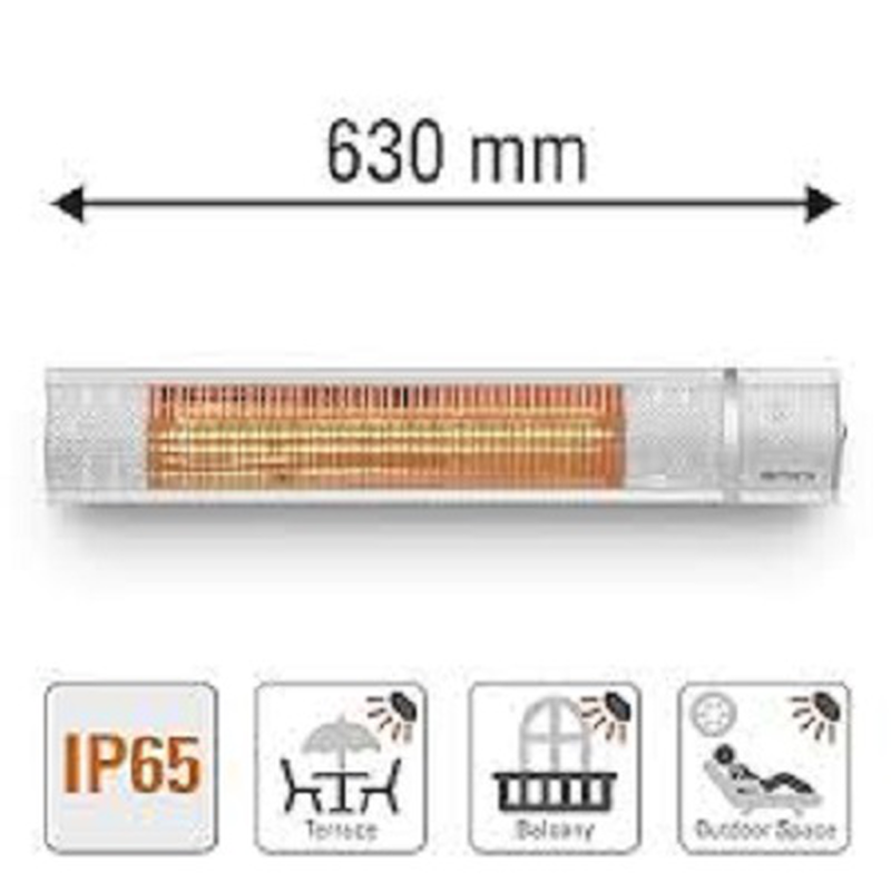 Heizstrahler infrared quartz heat 2000w ss ir-2050, , medium-null