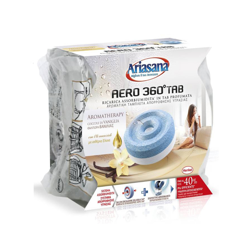 Ariasana tablet for aero 360 humidity absorption system 450gr fruit energy-null