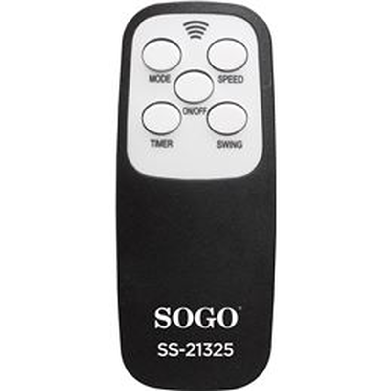 Sogo wall fan 21325 40cm 50w w remote control, , medium image number null