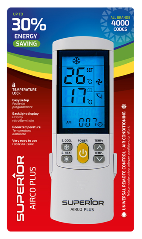 Superior supcu001 plus universal remote control for Aircontition-null