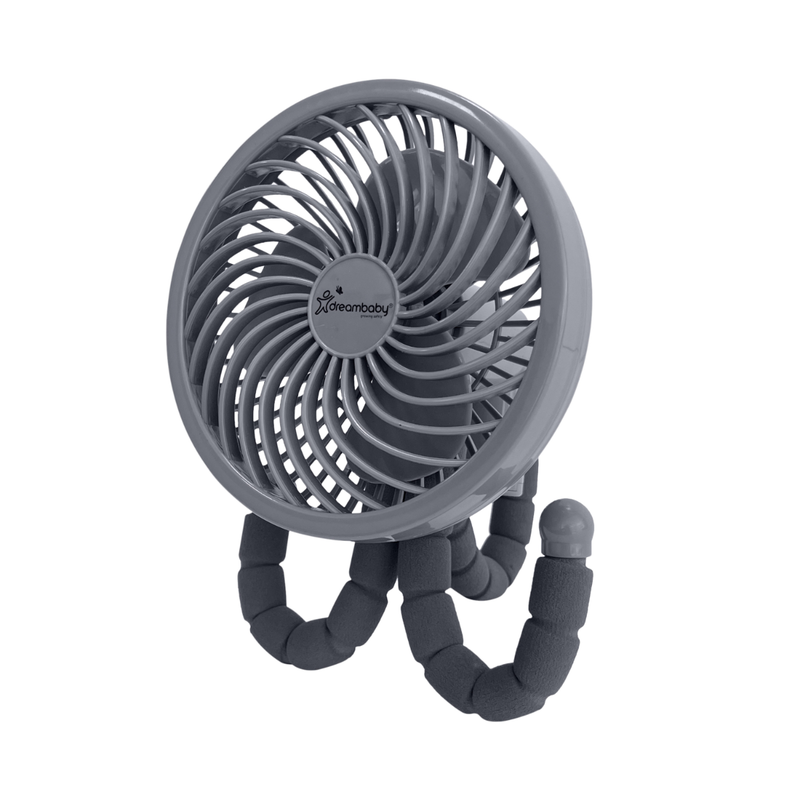 Dreambaby stroller fan smart grip &ndash; grey, , medium-null