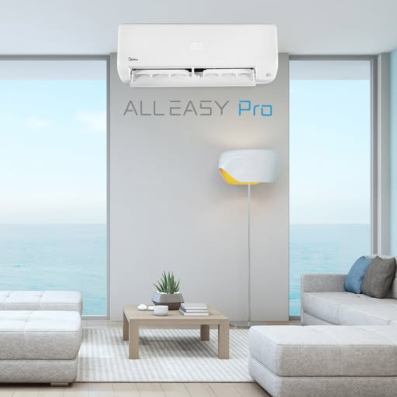 Midea msepbu-12hrfn8 all easy pro a+++ / a+++ 12000 btu κλιματιστικό quattro inverter με Wi-Fi, ιονιστή & motion sensor, , medium-null